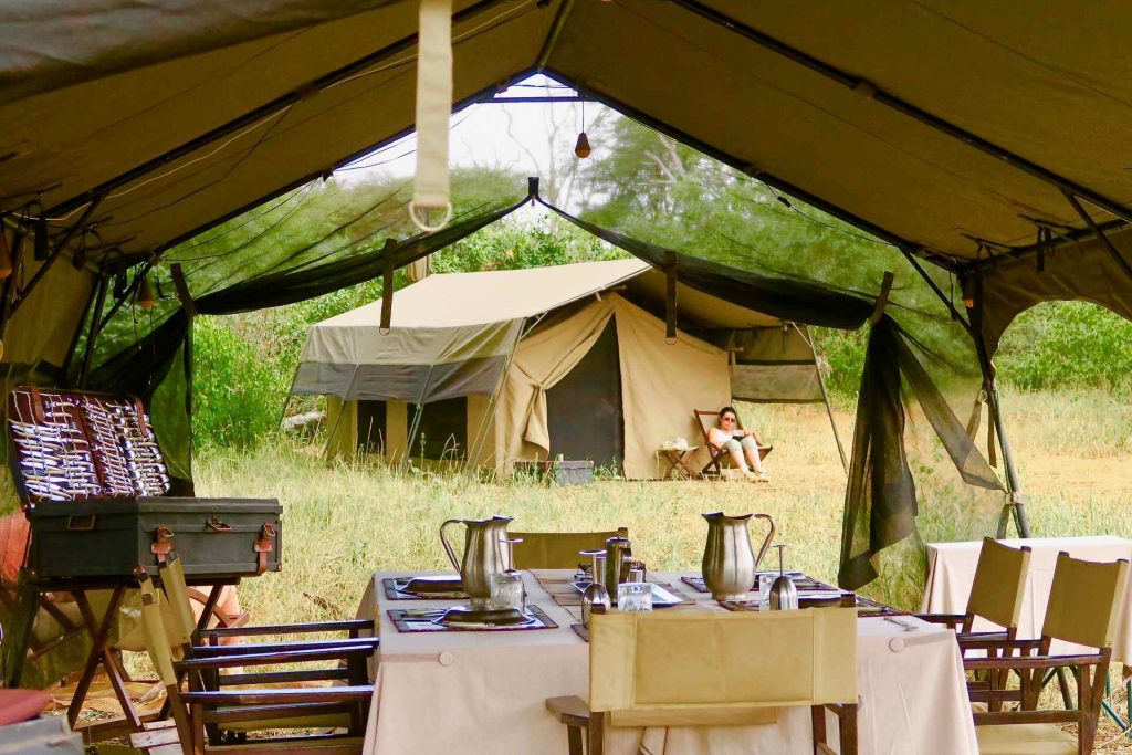 The Bush Camp safari in Kenya